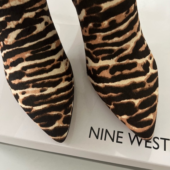 Nine West  Heeled Pointy Toe Booties - Picture 5 of 6